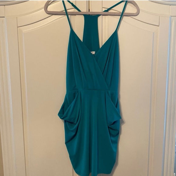 Teal BCBG Size XS Dress - Picture 1 of 5